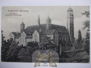 Lidzbark Warmiński, Heilsberg,castle, 1918