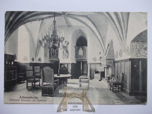 Olsztyn, Allenstein, interior of castle, 1913