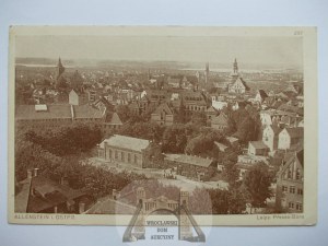 Olsztyn, Allenstein, panorama, ca. 1915