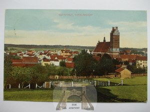 Good City, Guttstadt, panorama, 1913