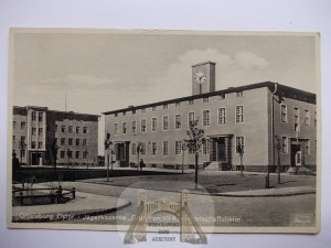 Szczytno, Ortelsburg, barracks, circa 1940.