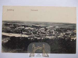 Mrągowo, Sensburg, panorama, ok. 1915
