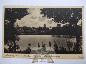 Mrągowo, Sensburg, panorama, 1937