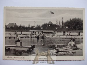 Gizycko, Lotzen, swimming pool, ca. 1938