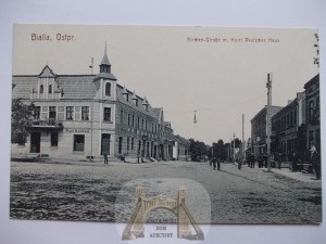 Biała Piska near Pisz, Koscielna Street, ca. 1915