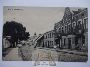 Orzysz, Arys, Ogrodowa Street, 1917