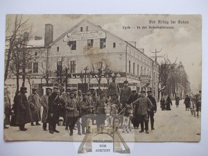 Elk, Lyck, ulica Dworcowa, 1915