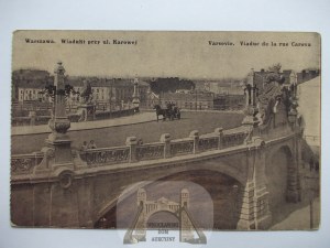 Warschau, Viadukt an der Karowa-Straße ca. 1910