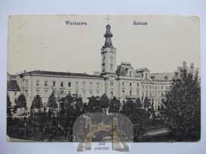 Varšavská radnica 1915
