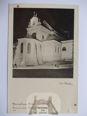 Warsaw, St. Anne's Church, Gazda publisher circa 1940.