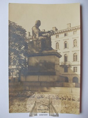 Warsaw, Copernicus monument, photographic circa 1930.