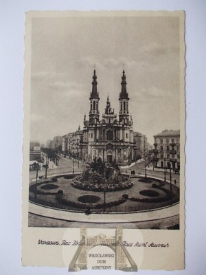 Warsaw, Zbawiciela Square ca. 1939