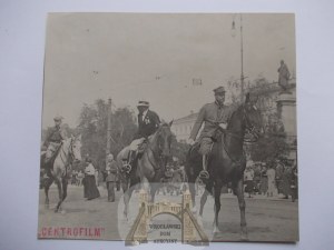 Warschau, Kundgebung des Sokol-Turnvereins, Miskiewicz-Denkmal, Graf Adam Zamoyski, Fotografie um 1925