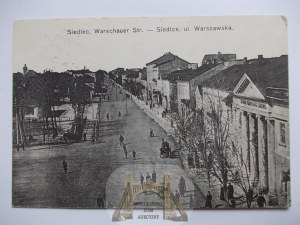 Siedlce, Straße Warszawskan1916
