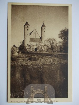 Brochów near Sochaczew, church ca. 1935