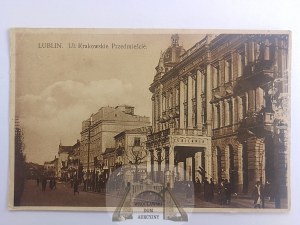 Lublin, rue Krakowskie Przedmieście vers 1920
