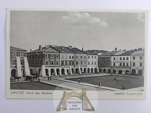 Zamosc, fragment of Rynek 1941