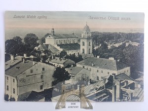Zamosc, panoráma, kostol cca 1910