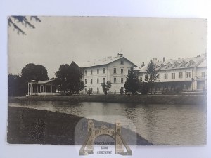 Naleczow, houses, photographic 1916