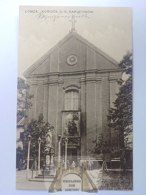 Lomza, Capuchin Church 1913