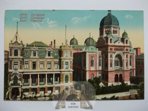 Lodz, synagogue ca. 1914