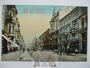 Lodz, Piotrkowska Street ca. 1914
