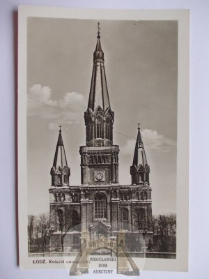 Lodz, Evangelical church ca. 1935