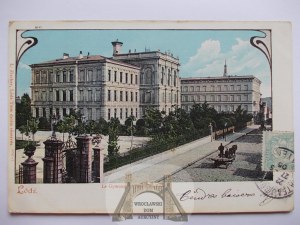 Łódź, gimnazjum 1905