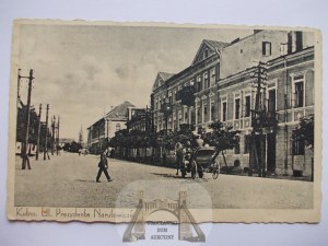 Kutno, rue Narutowicza vers 1935