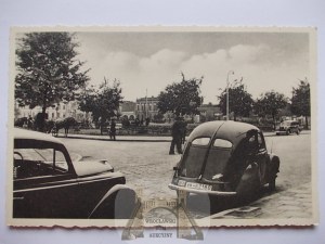 Kutno, piazza Adolf Hitler, auto 1941