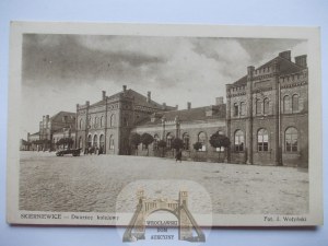Skierniewice, dworzec ok. 1930