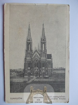 Pabianice, evanjelický kostol cca 1915