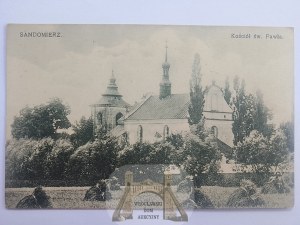 Sandomierz, St. Paul's Church ca. 1910