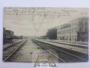 Kielce, train station 1915