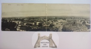 Kielce, panorama, folded ca. 1910