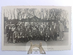 Starachowice, scouts, troop during street collection 1934