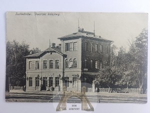 Suchedniów, železniční stanice 1910