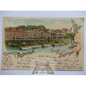 Przemyśl, Lithographie, Küste, 1899
