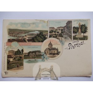 Przemyśl, lithograph ca. 1900