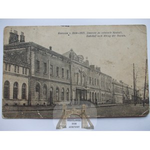 Rzeszów, dworzec po odwrocie moskali 1916