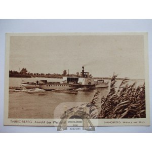 Tarnobrzeg, steamer circa 1940.