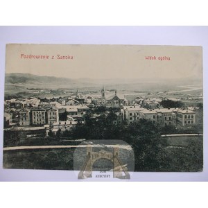 Sanok, general view ca. 1910