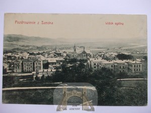 Sanok, general view ca. 1910