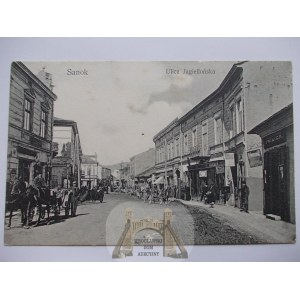 Sanok, Jagielońska street ca. 1910