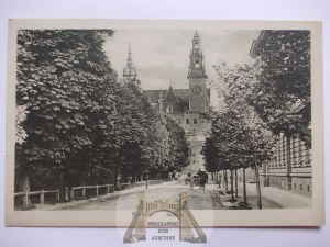 Krakov, katedrála, ulica okolo roku 1910