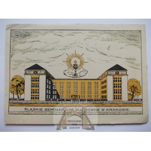 Kraków, Śląskie Seminarium Duchowe, cegiełka, ok. 1930