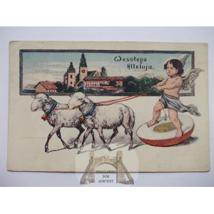 Krakow, Wawel Castle, Christmas, angel 1926