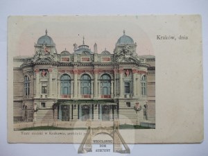 Cracow, city theater ca. 1900