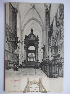 Cracow, St. Stanislaus Chapel, Wawel Castle ca. 1900.