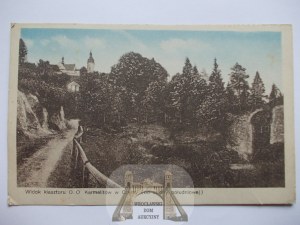 Czerna, the road to the monastery circa 1930.